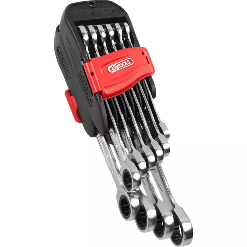 KS Tools GEARplus 503.4250 juego de llaves de carraca de estrella, 10 uds.