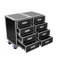Trolley-case Roadinger 3012643D contrachapado negro ancho 1150 mm fondo 470 mm alto 880 mm