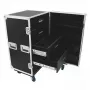 Flightcase Roadinger 30126428 contrachapado negro plata 59,4 kg