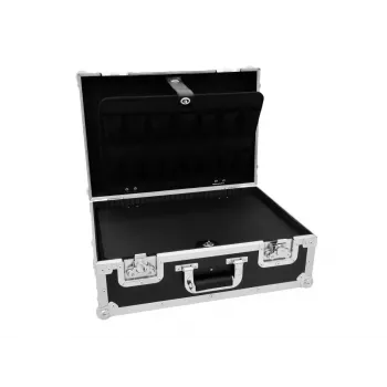 Flightcase Roadinger 3012622A contrachapado negro plata 7,72 kg