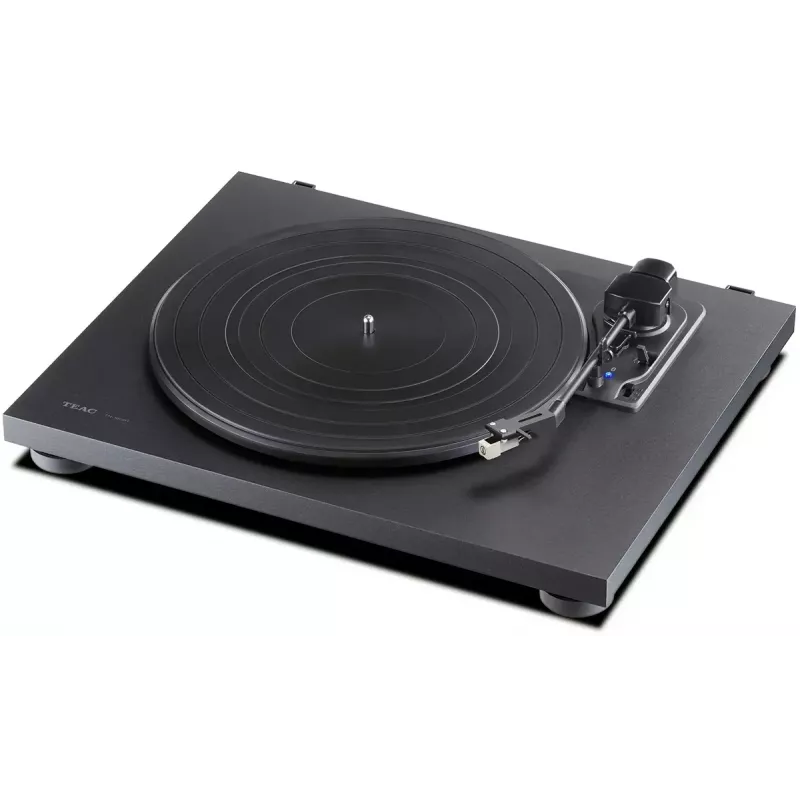 Tocadiscos de accionamiento por correa TEAC TN-180BT-A3 negro semiautomático