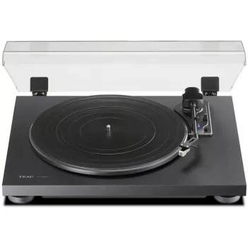 Tocadiscos de accionamiento por correa TEAC TN-180BT-A3 negro semiautomático