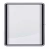 Nobo Premium Plus panel de información magnético con cerradura y puerta abatible 8xA4