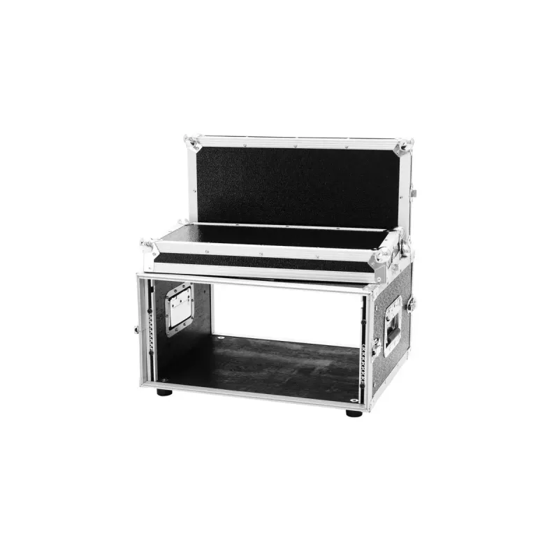 Maleta rígida Roadinger 30107204 aluminio negro plata 525x550x270mm