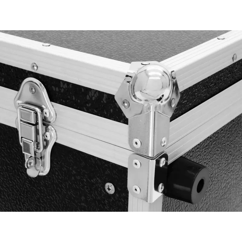 Maleta rígida Roadinger 30107204 aluminio negro plata 525x550x270mm