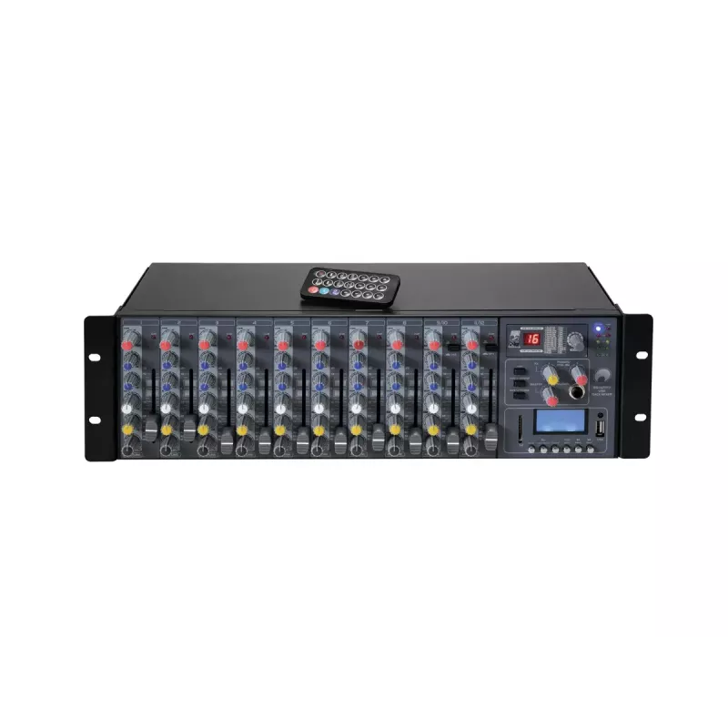 Mezclador Omnitronic RM-1422FX 12 canales 20 - 20000 Hz negro