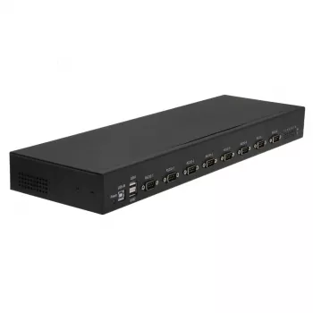 Convertidor/repetidor/aislador serie RealPower 284513 USB 2.0 RS-232 negro