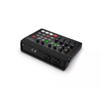 Interfaz de audio Roland AeroCaster negro 24 bit 48 kHz Phantom Power 48 V