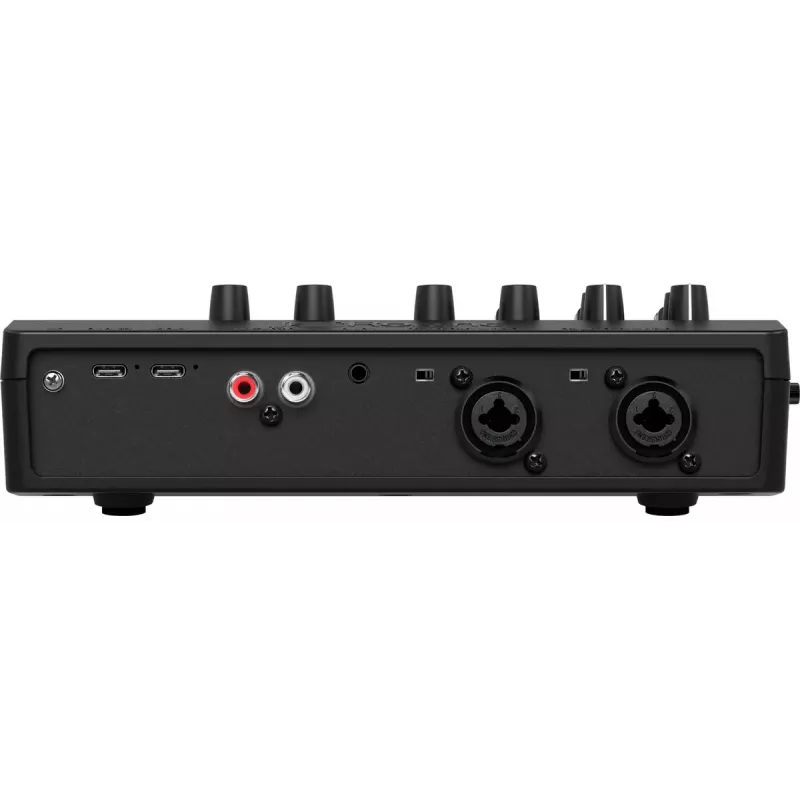 Interfaz de audio Roland AeroCaster negro 24 bit 48 kHz Phantom Power 48 V