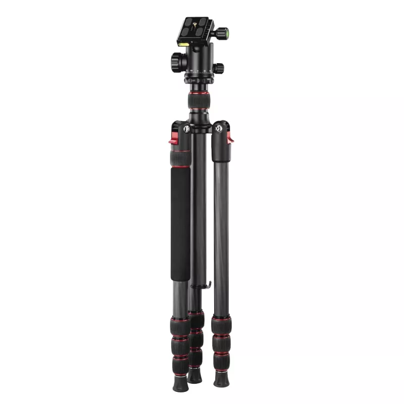 Trípode Hama Ramble II Duo Carbon para smartphone/cámara digital 4 patas 8 kg de capacidad