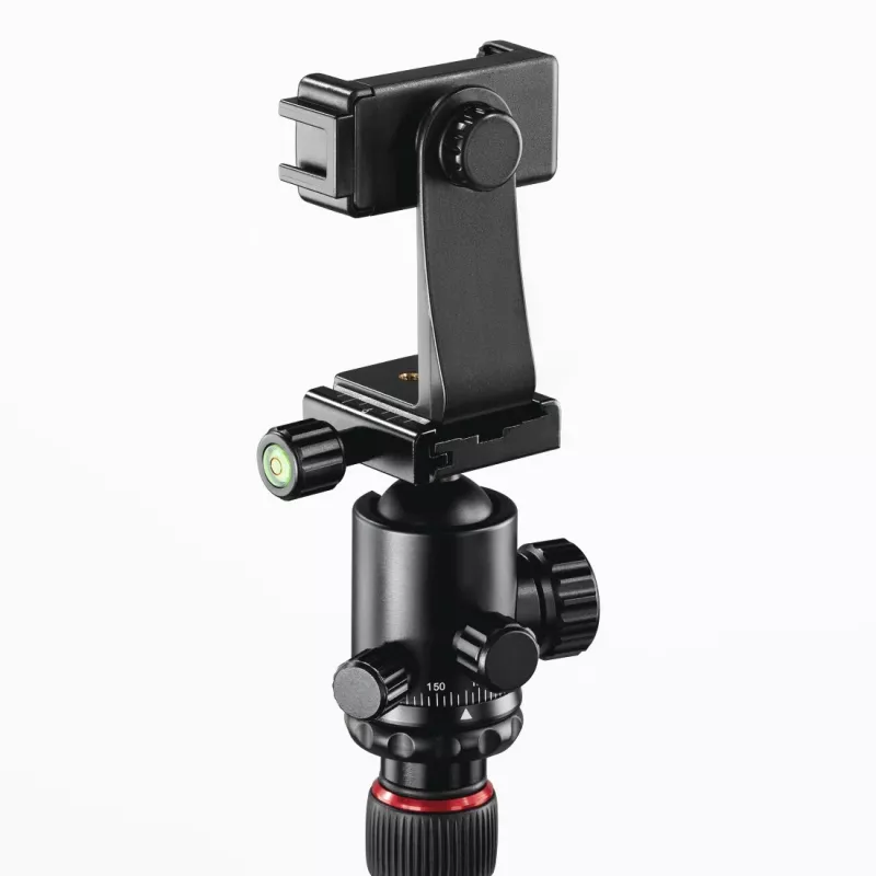 Trípode Hama Ramble II Duo Carbon para smartphone/cámara digital 4 patas 8 kg de capacidad