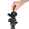 Trípode Hama Ramble II Duo Carbon para smartphone/cámara digital 4 patas 8 kg de capacidad