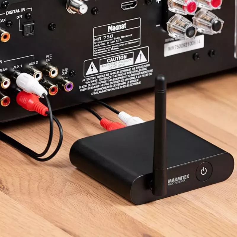 Marmitek Audio Anywhere 630 - Transmisor y receptor de audio inalámbrico