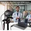 ACT tarjeta de captura de vídeo USB-C, paso HDMI 4K@60Hz, grabación 4K@30Hz