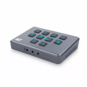 ACT conmutador de vídeo USB-C con doble entrada HDMI 60Hz gris