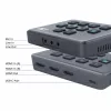 ACT conmutador de vídeo USB-C con doble entrada HDMI 60Hz gris