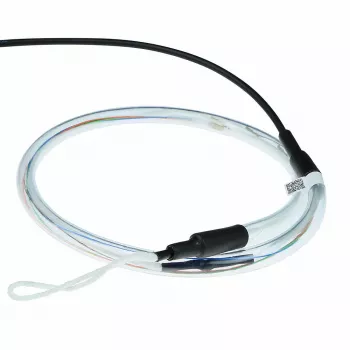 ACT cable monomodo 9/125 OS2 de interior/exterior de 140 metros 24 fibras con conectores LC