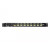 ATEN Conmutador KVM LCD de 17 pulgadas y 16 puertos sobre IP (USB - PS/2 VGA) con puerto USB para periféricos