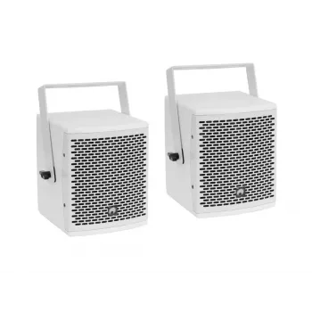 Altavoz de rango completo Omnitronic MOLLY-6 blanco con cable 130 W