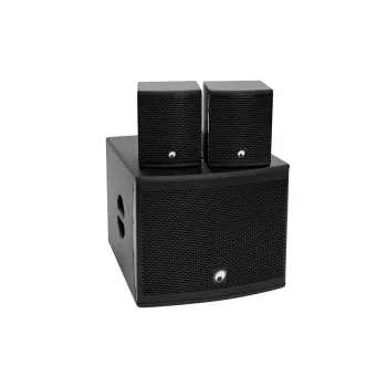 Altavoz Omnitronic 20000727 negro con cable 130 W