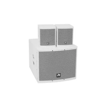 Altavoz Omnitronic 20000728 blanco con cable 130 W