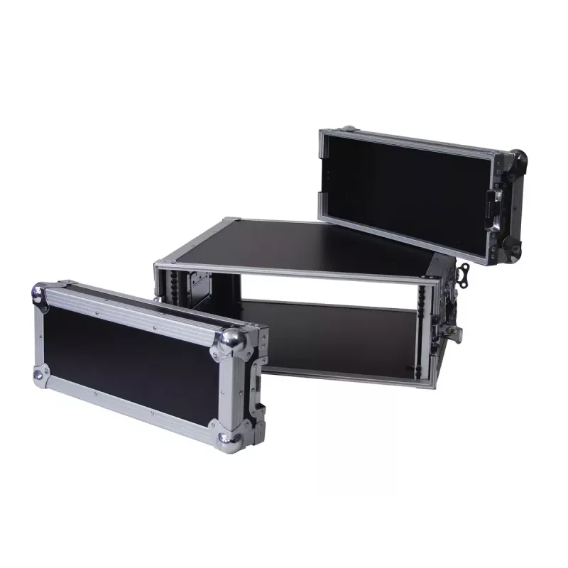 Flightcase Roadinger 30109784 contrachapado negro plata 9,4 kg