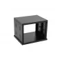 Rack autónomo Roadinger 30103166 capacidad 8U 50 kg negro