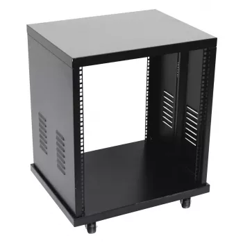 Rack autónomo Roadinger 30103170 12U negro capacidad 50 kg