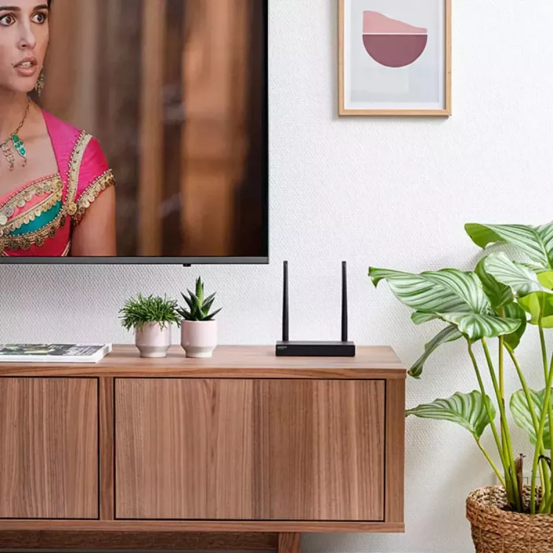 Transmisor y receptor AV inalámbrico Marmitek TV Anywhere 4K negro