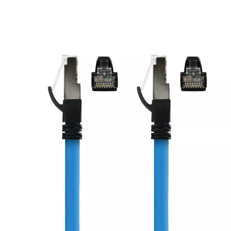 Cable de red ACT SC4826 conector macho RJ45 a conector macho RJ45 CAT6A 20 m negro