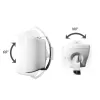 Omnitronic OD-8T altavoz de pared, 100 V, blanco, 2 uds.