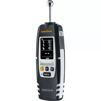 Laserliner MultiWet-Finder Plus higrómetro electrónico negro blanco pantalla digital