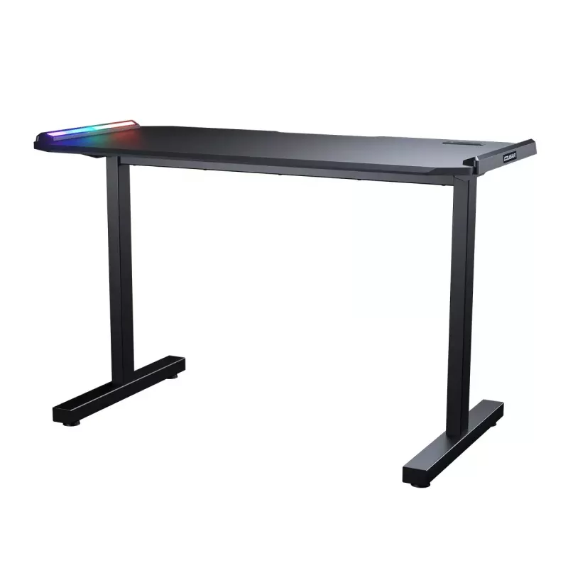 Mesa de ordenador COUGAR Gaming DEMIUS 120 negra MDF USB 3.2