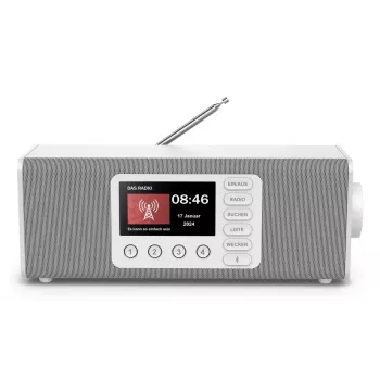 Radio personal Hama DR2002 DAB DAB+ FM 10W pantalla TFT