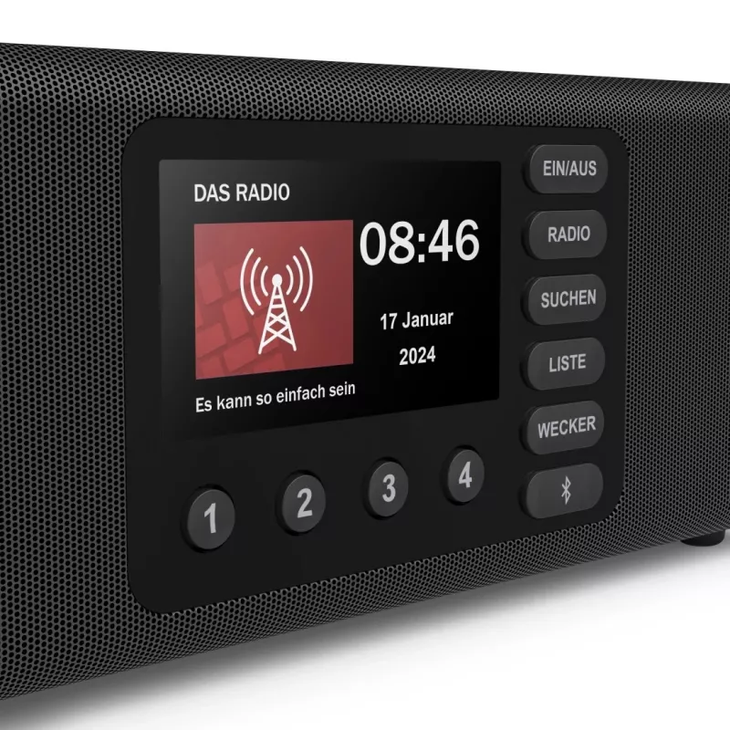 Radio personal Hama DR2002 sintonizador digital DAB DAB+ FM 10W