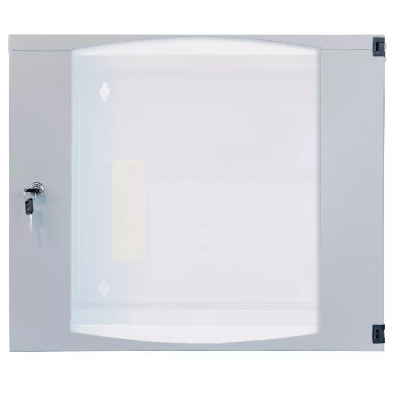 Armario de red Intellinet de 19 pulgadas - montaje en pared (bastidor pivotante de dos piezas), 9U, 600 mm de profundidad, gris, Flatpack, máx. 30 kg, pivotante para acceder a la parte trasera del armario con montaje en pared, rack, profundidad útil 385 mm, piezas para montaje en pared no incluidas