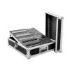 Flightcase Roadinger 3011157D negro plata