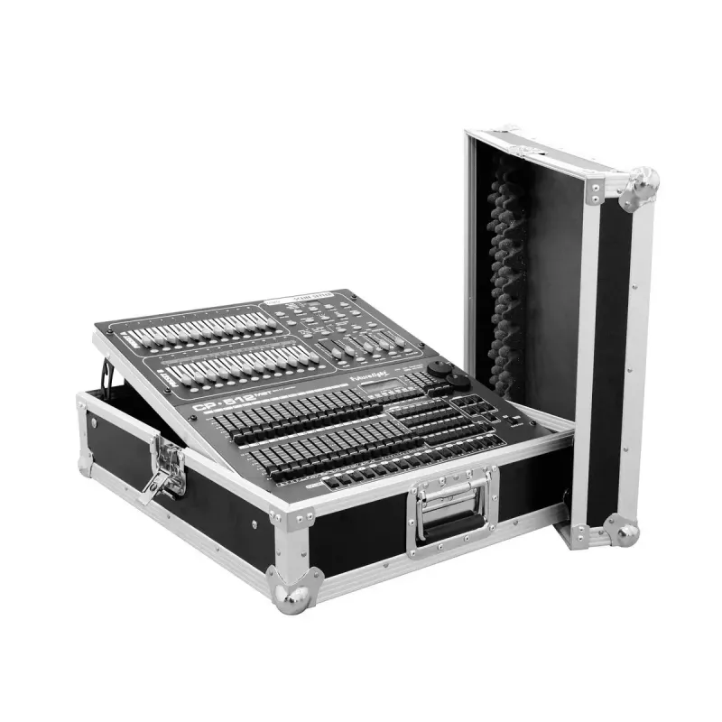 Flightcase Roadinger 3011157D negro plata