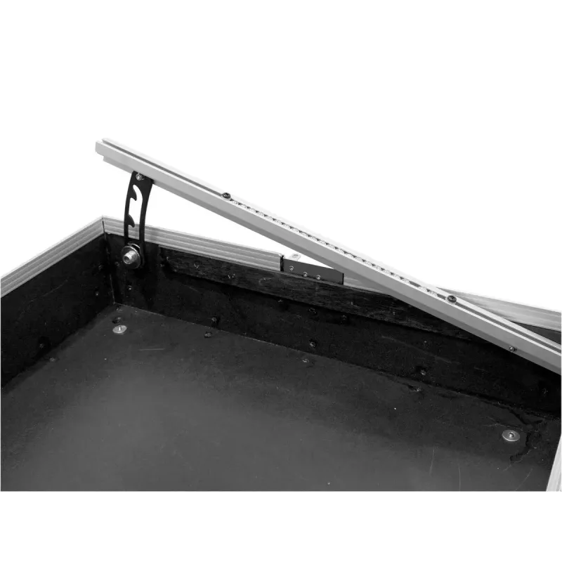 Flightcase Roadinger 3011157D negro plata