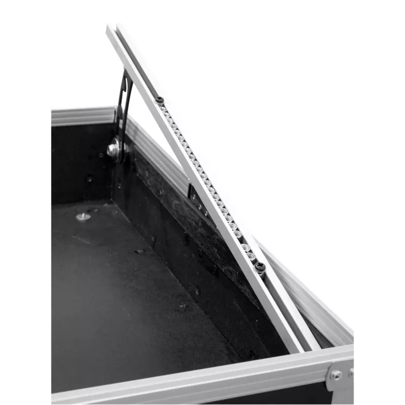 Flightcase Roadinger 3011157D negro plata