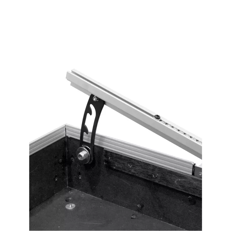 Flightcase Roadinger 3011157D negro plata