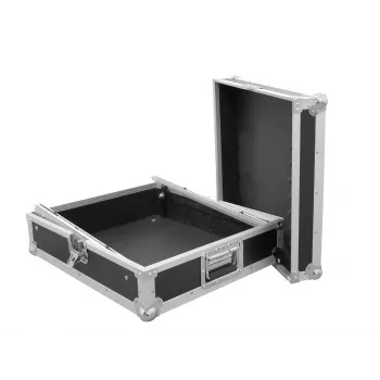 Flightcase Roadinger 3011157D negro plata