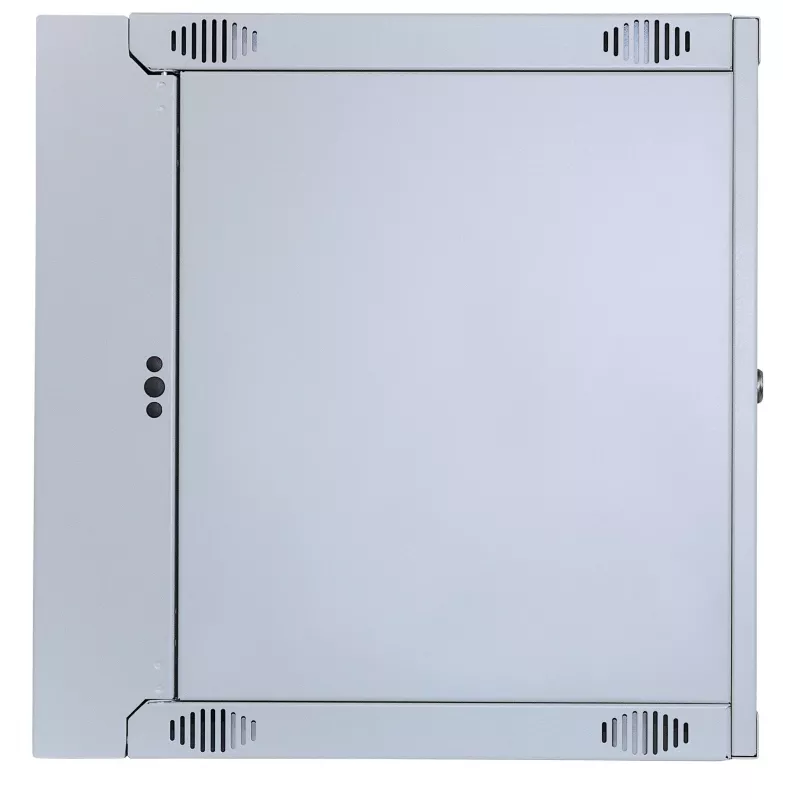 Intellinet 713870 armario de red de pared de doble sección de 19 pulgadas, 12U, gris RAL 7035