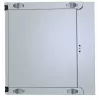 Intellinet 713870 armario de red de pared de doble sección de 19 pulgadas, 12U, gris RAL 7035