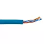 Cable de parcheo ACT CAT5E U/UTP trenzado Azul 305m