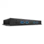 Lindy hub USB 3.2 Gen 2 de 7 puertos de metal