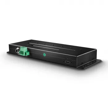 Lindy hub USB 3.2 Gen 2 de 7 puertos de metal