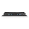 Lindy hub USB 3.2 Gen 2 de 7 puertos de metal