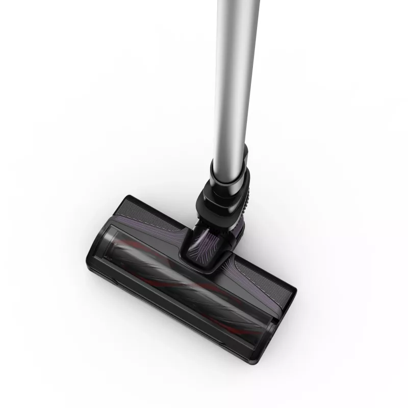 Rowenta RH1129 aspirador de escoba 2 en 1 batería en seco sin bolsa 0,4 L 100 W morado, aluminio