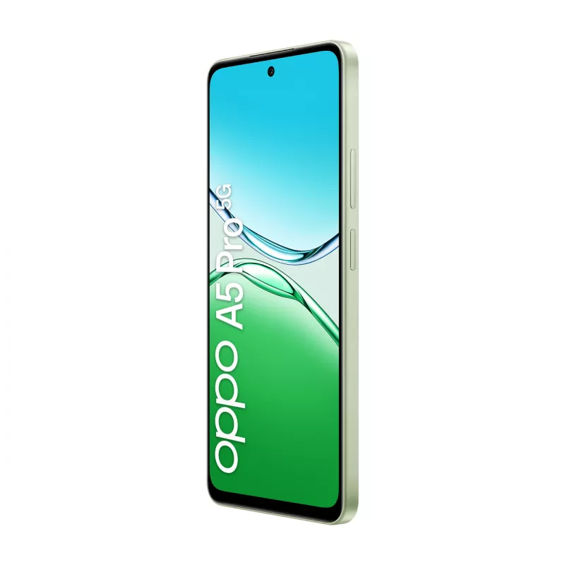 OPPO A5 Pro 5G 16,9 cm (6,67 pulgadas) Dual SIM Android 15 USB Type-C 8 GB 256 GB 5800 mAh verde, oliva